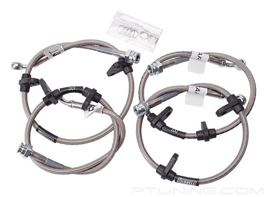 Picture of Street Legal Stainless Steel Braided Brake Line Kit (Set of 4)