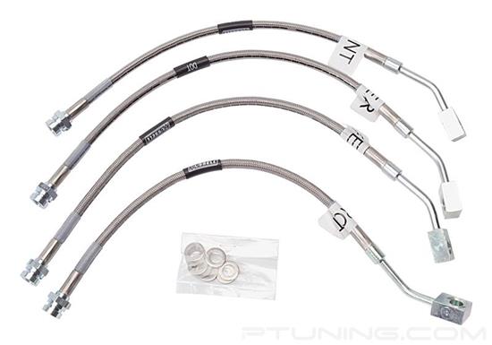 Picture of Street Legal Stainless Steel Braided Brake Line Kit (Set of 4)