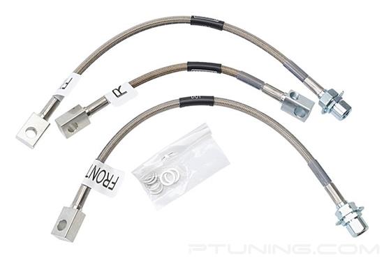 Picture of Street Legal Stainless Steel Braided Brake Line Kit (Set of 3)