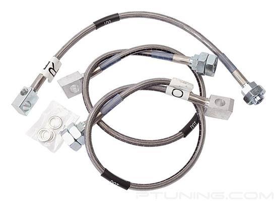 Picture of Street Legal Stainless Steel Braided Brake Line Kit (Set of 3)