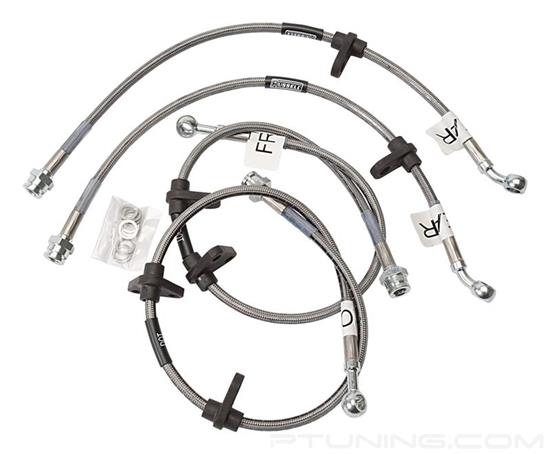 Picture of Street Legal Stainless Steel Braided Brake Line Kit (Set of 4)