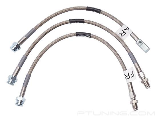 Picture of Street Legal Stainless Steel Braided Brake Line Kit (Set of 3)