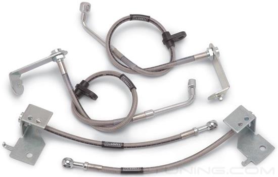 Picture of Street Legal Stainless Steel Braided Brake Line Kit (Set of 4)