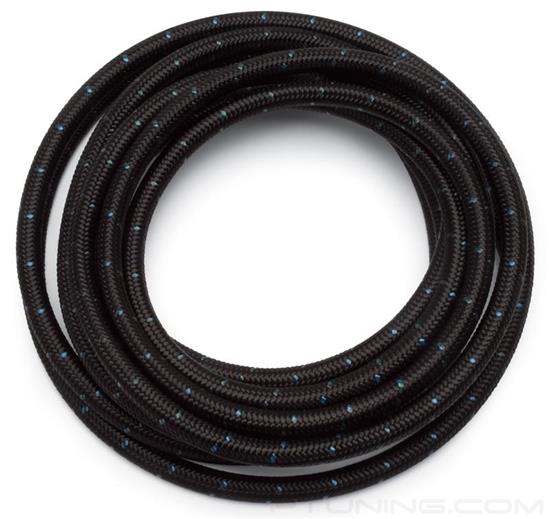Picture of ProClassic 12AN Nylon Braided Hose (20 Foot Roll) - Black with Blue Tracer