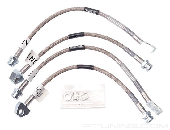 Picture of Street Legal Stainless Steel Braided Brake Line Kit (Set of 4)