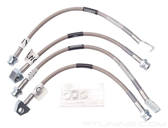 Picture of Street Legal Stainless Steel Braided Brake Line Kit (Set of 4)