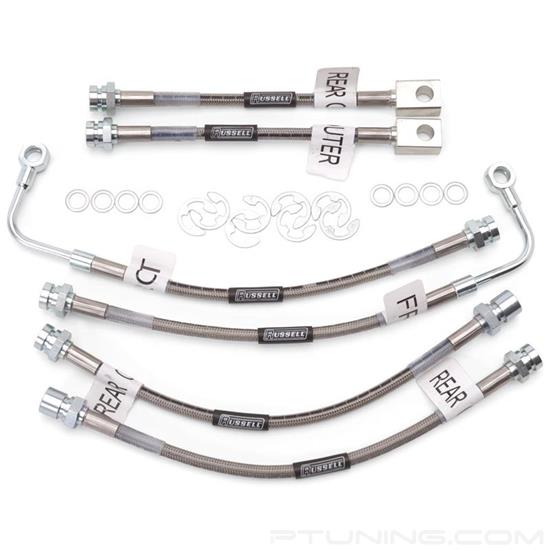 Picture of Street Legal Stainless Steel Braided Brake Line Kit (Set of 6)