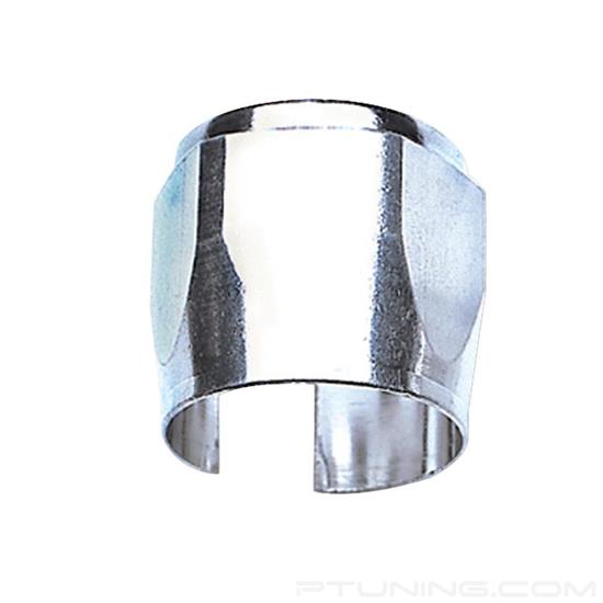Picture of 10AN Tube Seal Hose End For 1/2" Heater Hose - Chrome