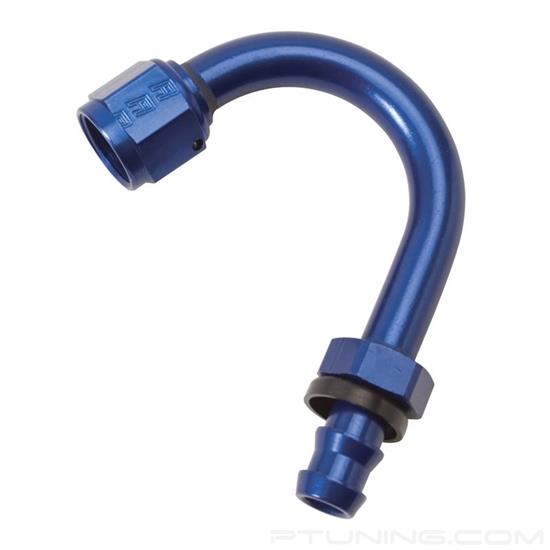 Picture of Twist-Lok 8AN 150 Degree Hose End (1-1/4" Radius) - Blue