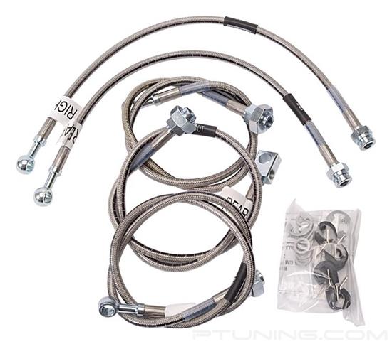 Picture of Street Legal Stainless Steel Braided Brake Line Kit (Set of 5)