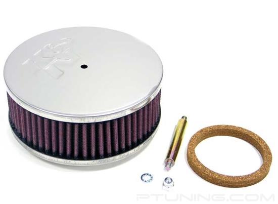 Picture of Custom Racing Round Red Air Cleaner Assembly