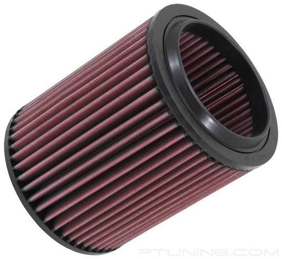 Picture of E Series Round Red Air Filter (4" ID x 5.75" OD x 7.25" H)