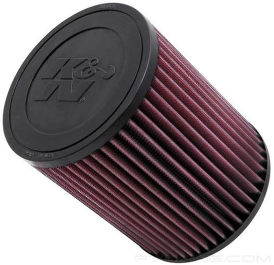 Picture of E Series Round Straight Red Air Filter (3.625" F x 5.813" OD x 7.25" H)