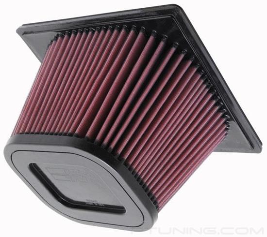 Picture of E Series Unique Red Air Filter (10.938" BOL x 9.938" BOW x 7.5" TOL x 6.5" TOW x 6.875" H)