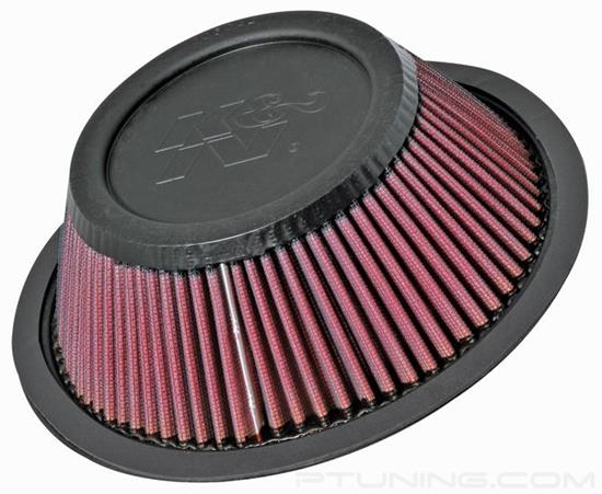 Picture of E Series Round Tapered Red Air Filter (8.813" B x 5" T x 8.813" OD x 3.125" H)