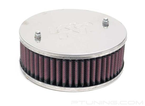Picture of Custom Racing Round Red Air Cleaner Assembly (1.625" ID)