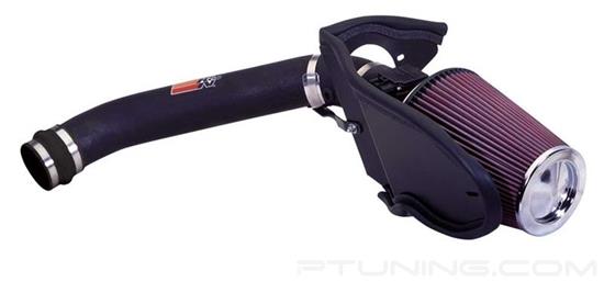 Picture of FIPK Generation II Black Composite Cold Air Intake System with Red Filter