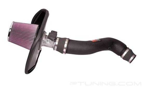 Picture of FIPK Generation II Black Composite Cold Air Intake System with Red Filter
