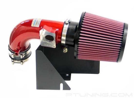 Picture of Typhoon Aluminum Red Cold Air Intake System with Red Filter