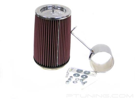 Picture of FIPK Generation I Black Composite Cold Air Intake System with Red Filter