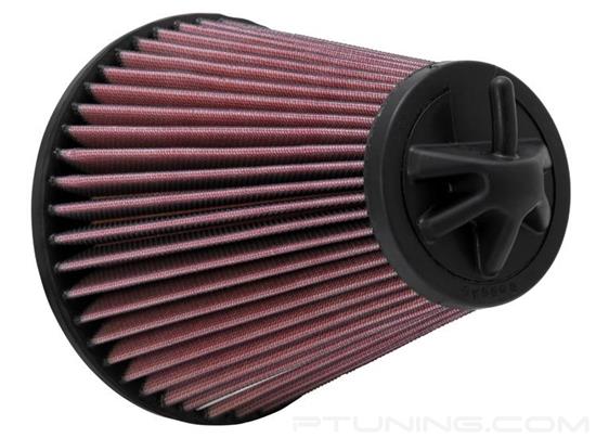 Picture of E Series Unique Red Air Filter (3.75" F x 7" B x 3.75" T x 7.563" H)