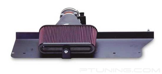 Picture of FIPK Generation II Black Composite Cold Air Intake System with Red Filter