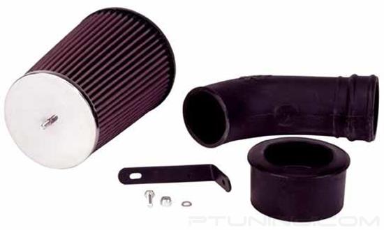 Picture of FIPK Generation I Black Composite Cold Air Intake System with Red Filter