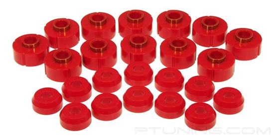 Picture of Front and Rear Body Mount Bushing Kit - Red