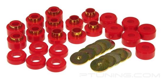 Picture of Body Mount and Radiator Support Bushings - Red