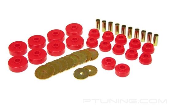 Picture of Body Mount and Radiator Support Bushings - Red