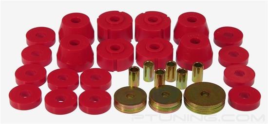 Picture of Body Mount and Radiator Support Bushings - Red