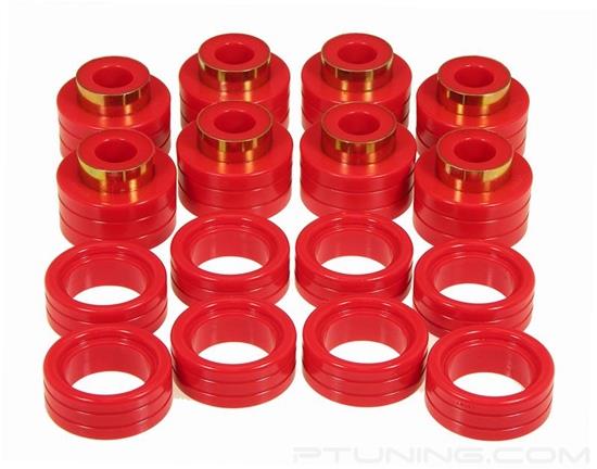 Picture of Front and Rear Body Mount Bushing Kit - Red