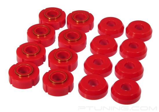 Picture of Front and Rear Body Mount Bushing Kit - Red