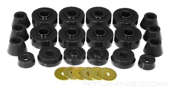 Picture of Front and Rear Body Mount Bushing Kit - Black