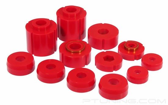Picture of Front and Rear Body Mount Bushing Kit - Red