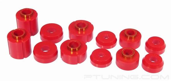 Picture of Front and Rear Body Mount Bushing Kit - Red