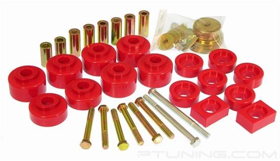 Picture of Front and Rear Body Mount Bushing Kit - Red