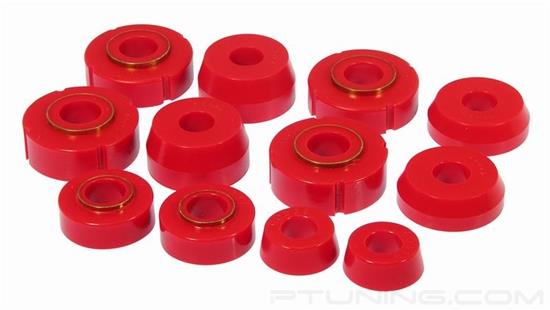 Picture of Body Mount and Radiator Support Bushings - Red