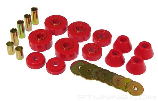 Picture of Body Mount and Radiator Support Bushings - Red