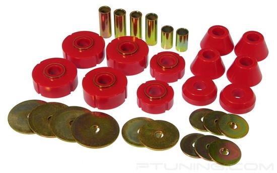 Picture of Body Mount and Radiator Support Bushings - Red