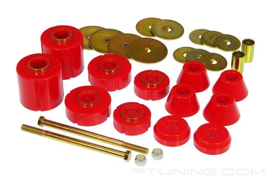 Picture of Body Mount and Radiator Support Bushings - Red