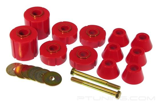 Picture of Body Mount and Radiator Support Bushings - Red