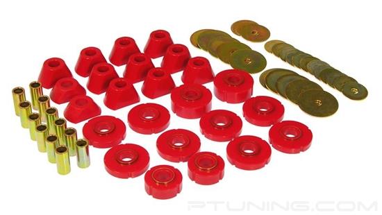 Picture of Body Mount and Radiator Support Bushings - Red