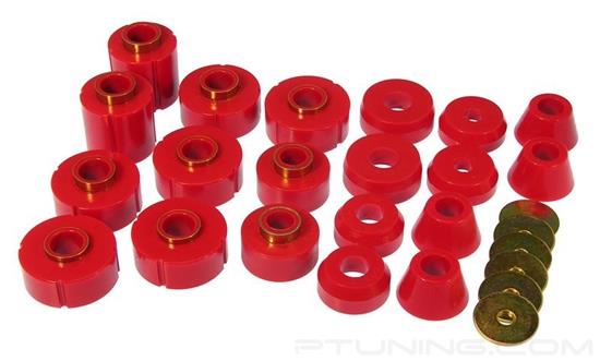 Picture of Body Mount and Radiator Support Bushings - Red