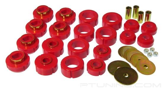 Picture of Front and Rear Body Mount Bushing Kit - Red