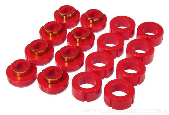Picture of Body Mount and Radiator Support Bushings - Red