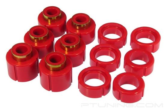 Picture of Front and Rear Body Mount Bushing Kit - Red