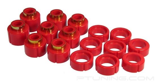 Picture of Front and Rear Body Mount Bushing Kit - Red