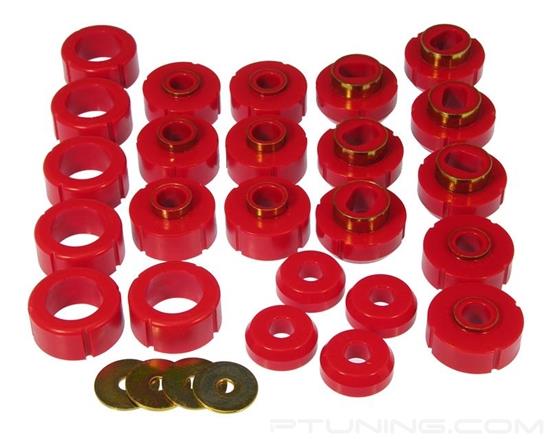 Picture of Body Mount and Radiator Support Bushings - Red