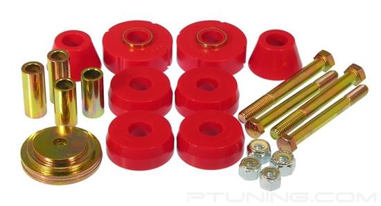 Picture of Front and Rear Body Mount Bushing Kit - Red